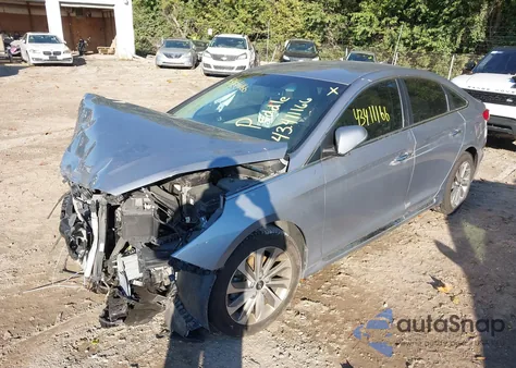 2015 Hyundai Sonata Sport from USA, damaged, VIN 5NPE34AF4FH230238